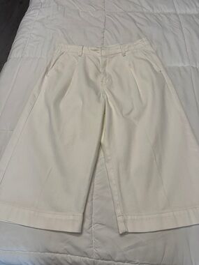 Pilcro from anthropology Culottes size 29  white